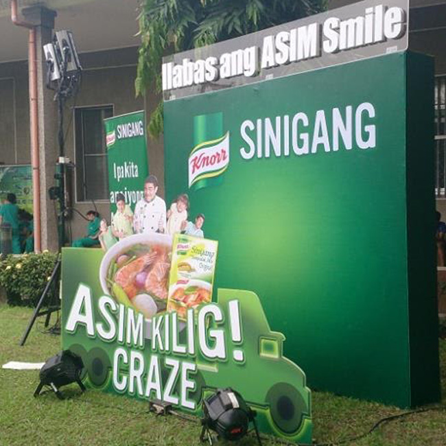 Knorr Sinigang Asim Kilig Craze Activation