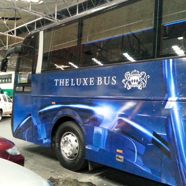 Luxe Bus for Fox Sports Manila Tour